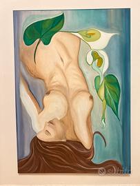 DIPINTO: Armonia di Donna e Calla