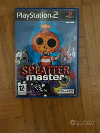 Splatter master ps2 (gioco raro)
