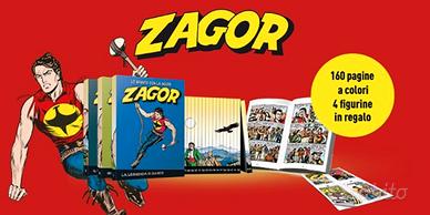 ZAGOR 100 FUMETTI CARTONATI A COLORI NUOVI 
