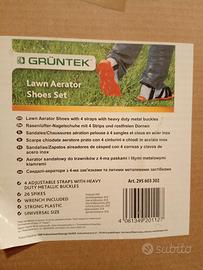 Scarpe chiodate arieggiatura prato