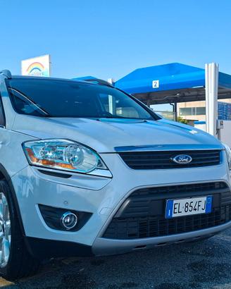 Ford kuga titanium 2.0 tdci 163cv 4wd BIANCO PERLA