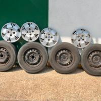Cerchi in ferro da 13 x fiat panda 2a serie