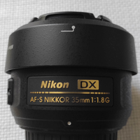Nikon Nikkor 35mm f 1.8 G DX