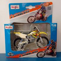 Moto Maisto 1:18 Suzuki RM Z250