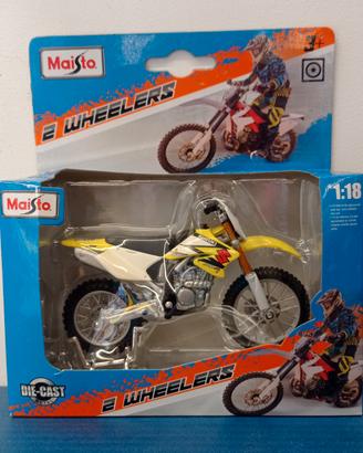 Moto Maisto 1:18 Suzuki RM Z250