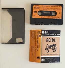 Musicassetta AC/DC For those about to rock