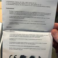 Carica batteria con batteria Lumix Panasonic