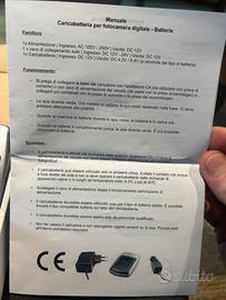 Carica batteria con batteria Lumix Panasonic