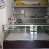 Retro Banco in Legno Laminato e Finiture in Zinco