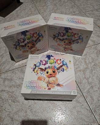 3 ETB EVOLUZIONI PRISMATICHE SEALED