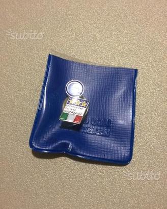 Spilla Italia FIGC nuova confezionata