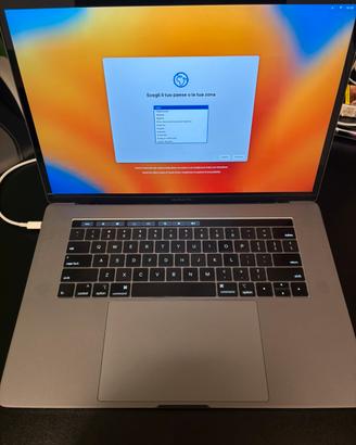 MacBook Pro 15” Touch Bar 2017
