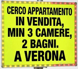 Appartamento min 3 camere 2 bagni a Verona
