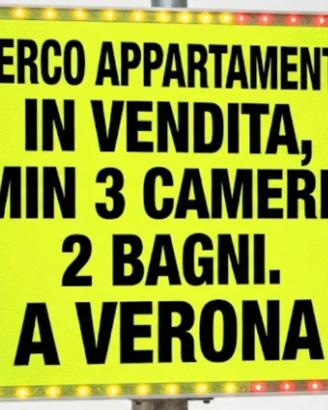 Appartamento min 3 camere 2 bagni a Verona