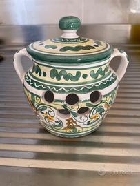 Barattolo in ceramica di Caltagirone