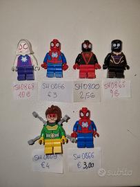 lego minifigure super eroi 