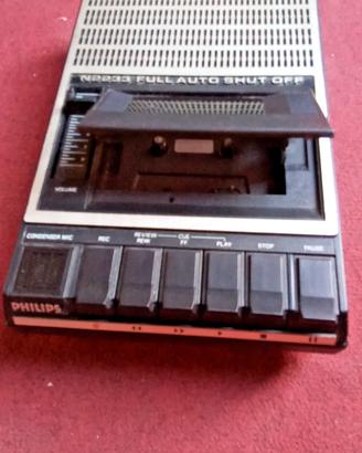 Registratore a Cassetta PHILIPS N2233 Vintage