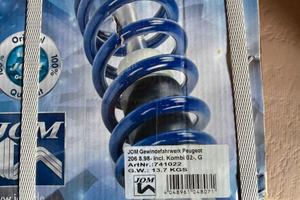 JOM Kit molle e ammortizzatori per Peugeot 206