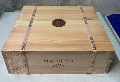 MASSETO 2015 BOX LEGNO