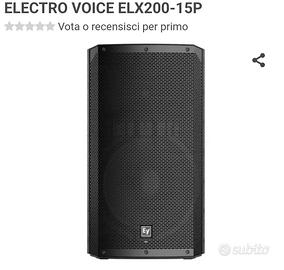 cassa attiva electro voice elx 200