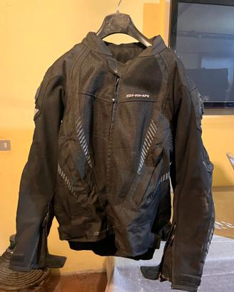 giacca moto con protezioni