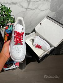 Nike Air Force 1 Low Supreme White 44
