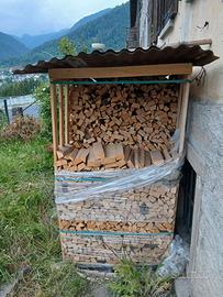 Bancale di legna faggio