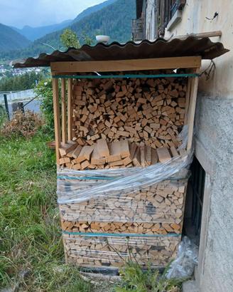 Bancale di legna faggio