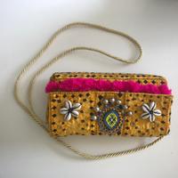 Borsa pochette tracolla etnica, India