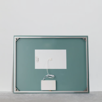 Specchio da bagno illuminato e antiapp. - 120x90