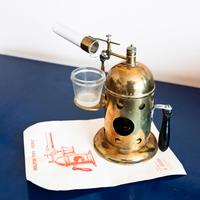 Inalatore a vapore vintage di tipo "Siegle"