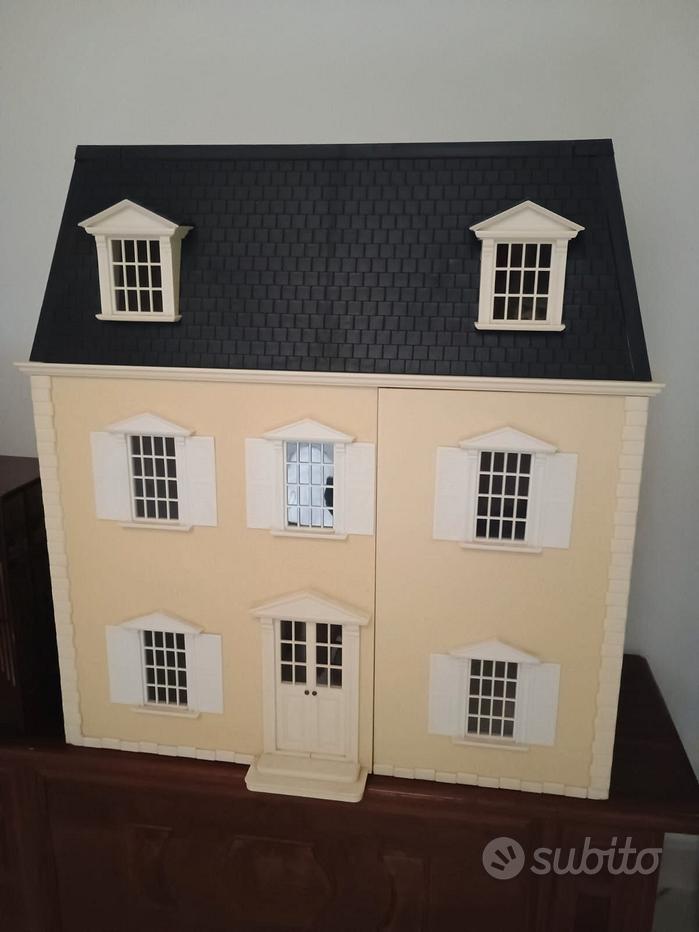 Kit Mobiletti In Miniatura Per Casa Delle Bambole 1:6 - Armadietto In Legno Da Verniciare Fai Da Te