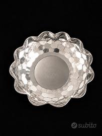 Centrotavola Argento 800 Vintage Effetto Specchi
