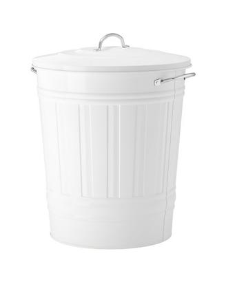 Bidone KNODD Bianco 40L