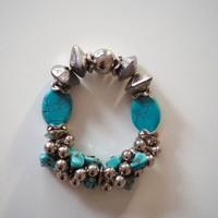 Bracciale in pasta di turchese