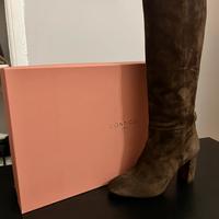 Stivali Contigo scamosciati marrone N°39