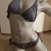 Costume triangolo bikini grigio Morissima