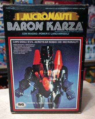 Micronauti Baron Karza in box