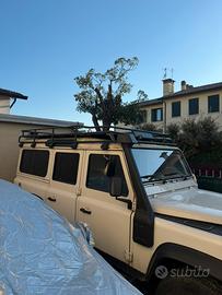 Portapacchi land rover defender 110