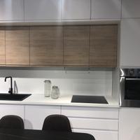 Cucina bianca laccata lineare  nuova svendita