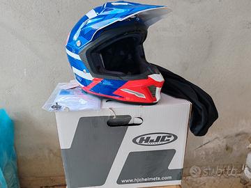 Casco Motocross Downhill HJC dai 6 ai 9 - 56 cm