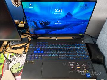 Asus TUF F15, RTX4070, I7 12700H
