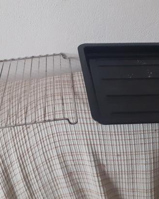 Piccola teglia + grata per fornetto elettrico 