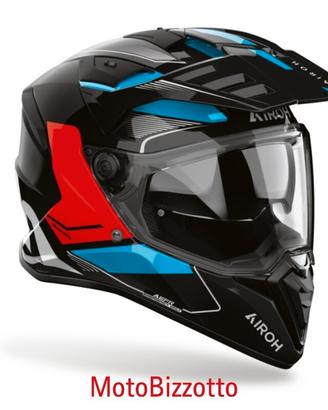 Airoh Bandit Tune Red/BLue
