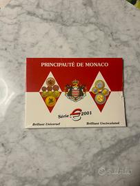 Monete Principaute de Monaco - Serie 2001 - BU