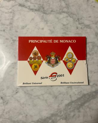 Monete Principaute de Monaco - Serie 2001 - BU