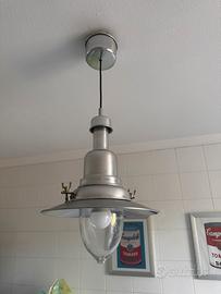Lampadario a sospensione vintage