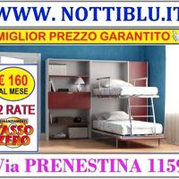 Letto a Castello 12 rate a TASSO ZERO