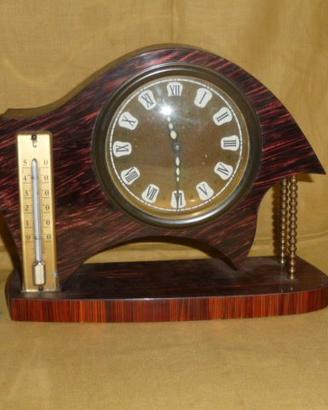 orologio sveglia vecchio WHERLE con termometro