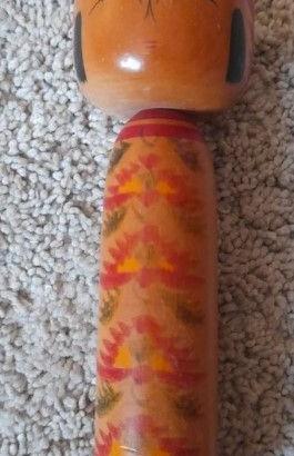 Vintage Japanese Wooden Kokeshi Doll